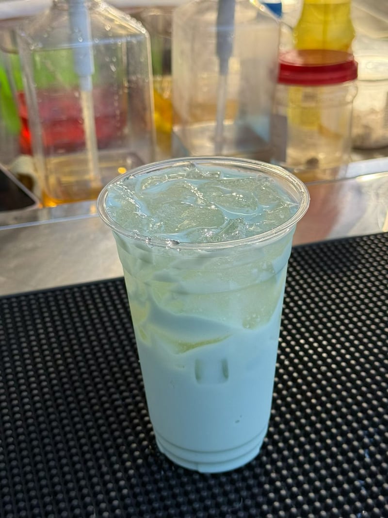 冰粉薄荷奶绿