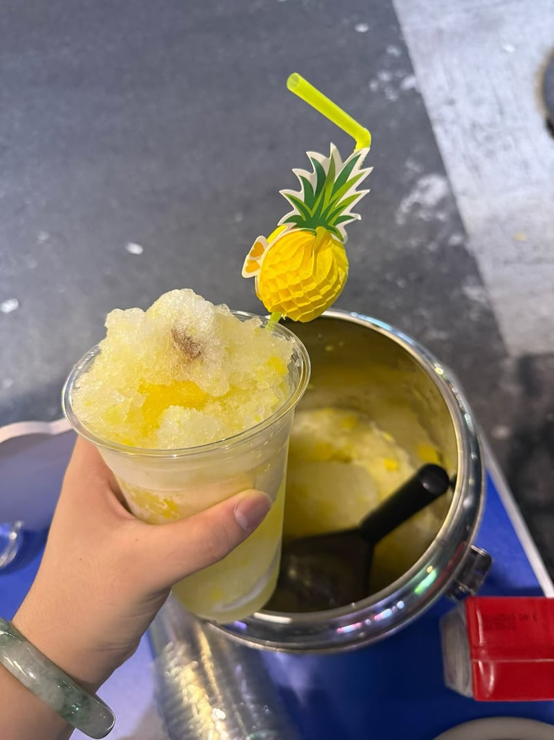 话梅菠萝冰