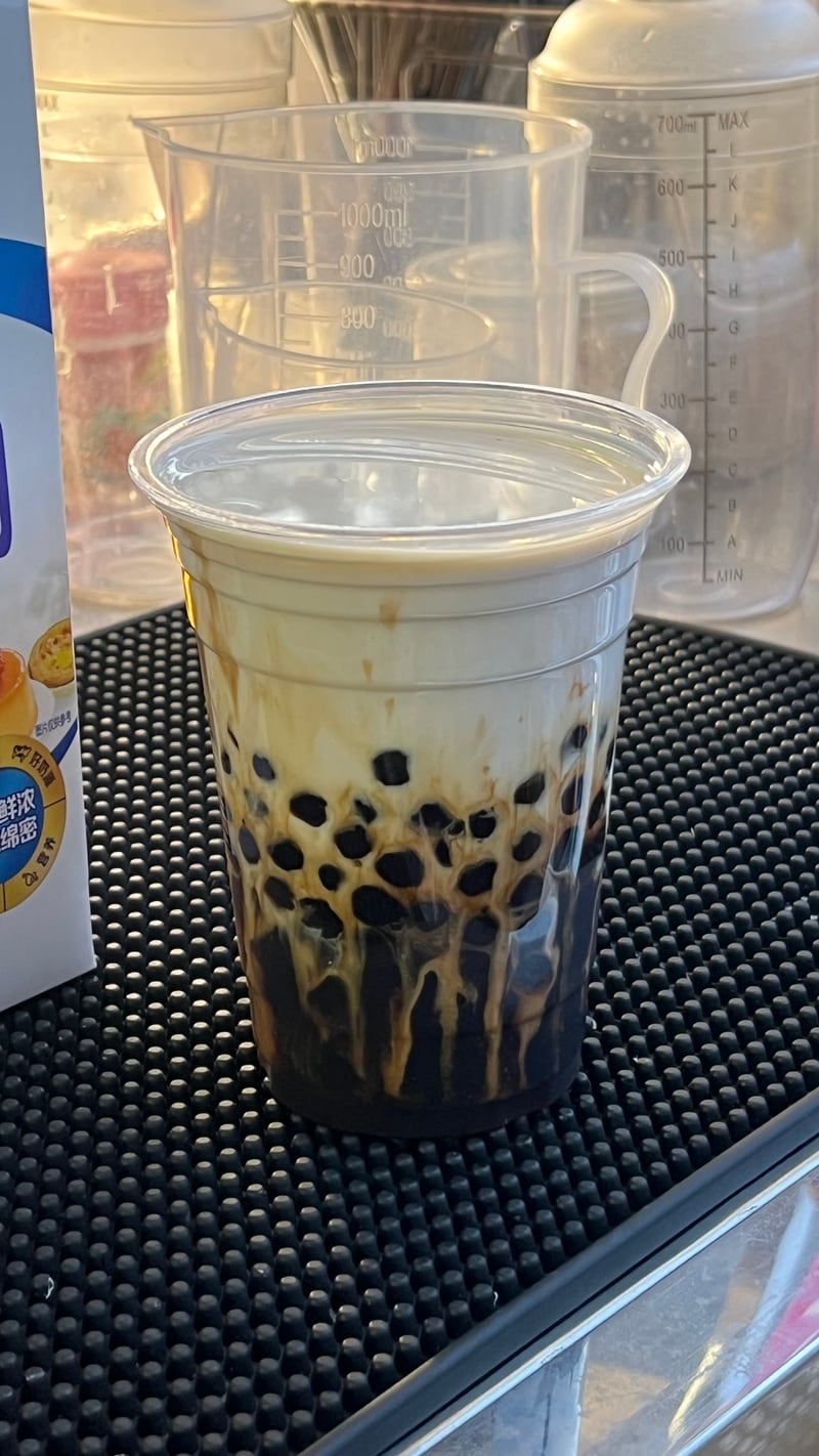 老红糖珍珠牛乳